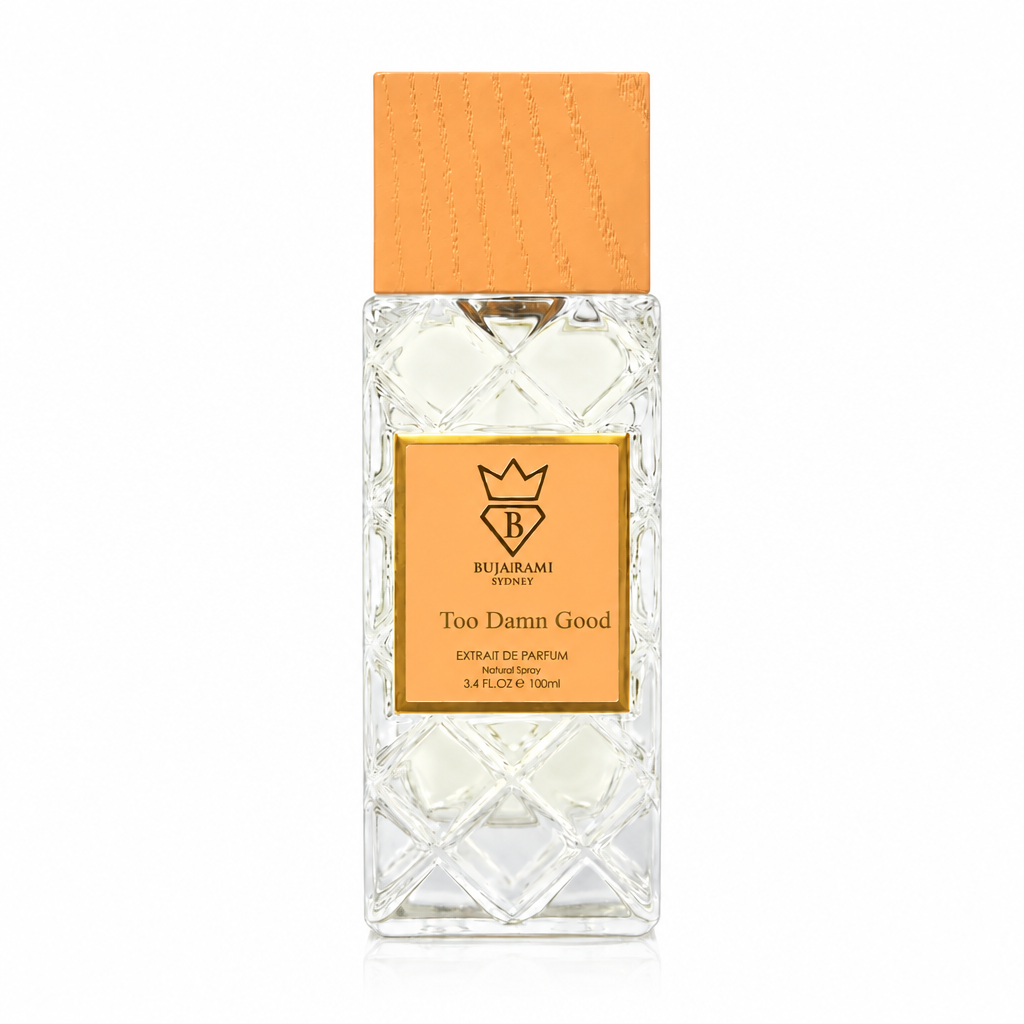 Bujairami Too Damn Good perfume bottle